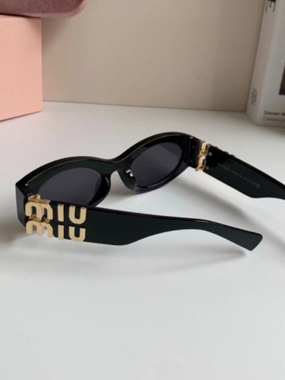 Miu Miu New Arrival Sunglasses – Unisex Chic UV Protection Fashion Eyewear, Prem - Picture 8 of 8